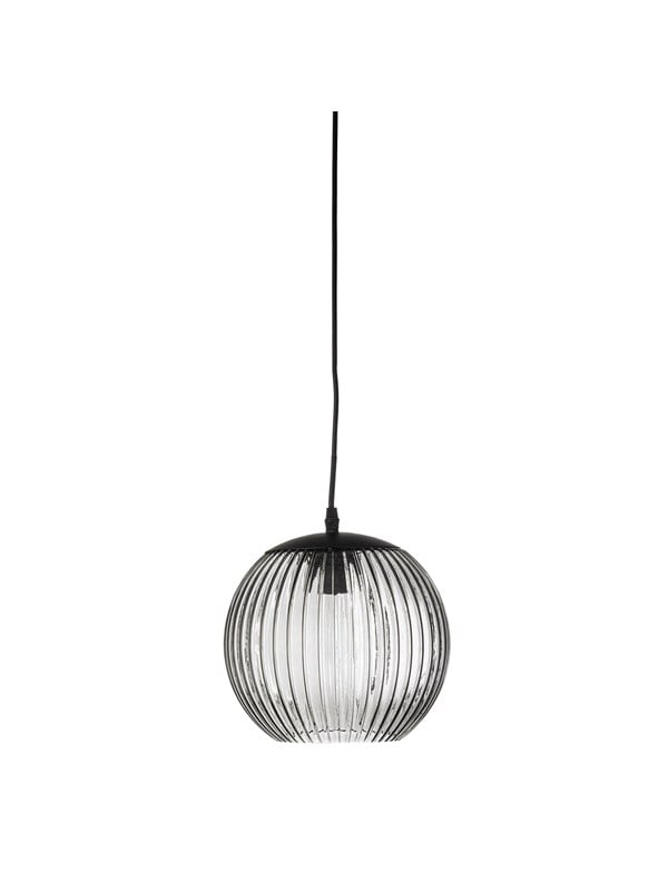 Bloomingville Sybia Pendel, Grå, Glas