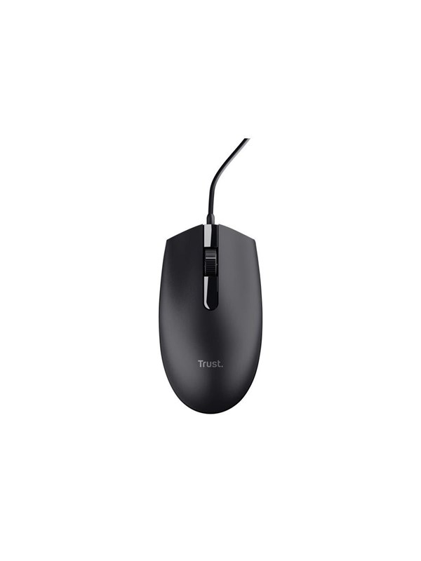 Trust TM-101 - Mouse - Optic - 3 knappar - Svart