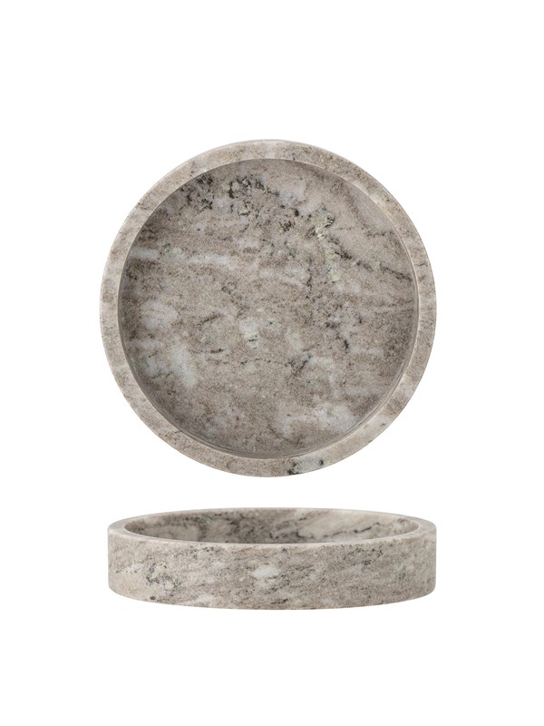 Produktfoto för Bloomingville - Ivette Tray Nature Marble Bloomingville