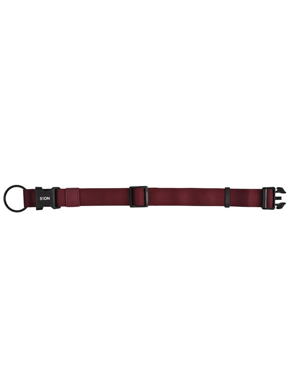 51 Degrees North 51 - Wanderful - Collar - Nylon - Flat - Burgundy