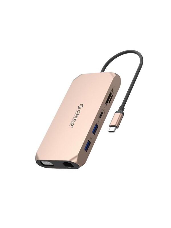 ORICO XCR 12in1 USB-C Docking Station USB Hub - USB 3.1 - 12 porte