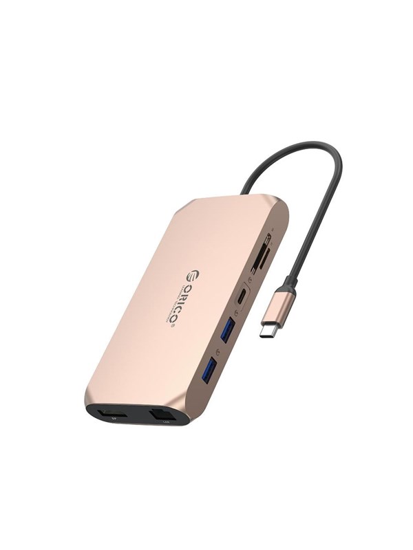 ORICO XCR 12in1 USB-C Docking Station USB Hub - USB 3.1 - 12 porte