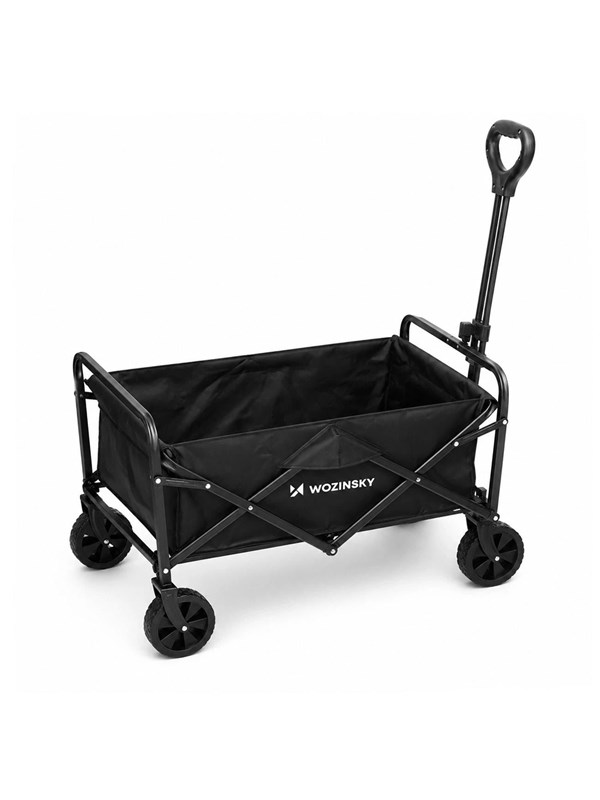 Wozinsky WZP-80 trolley | beach | tourist | garden | durable up to 80 kg - black