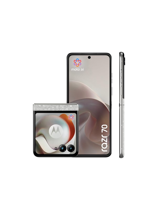 Motorola razr 70 256GB/8GB - PANTONE Bright White
