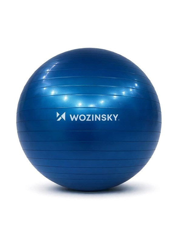 Wozinsky WGB65BL Träningsboll, 65 cm, Blå