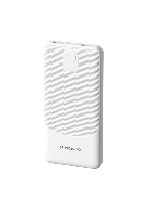 Wozinsky Powerbank  Wpower WPBBK-3 10000 mAh 10W 2x USB-A 2A - vit