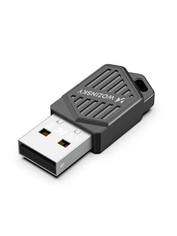 Wozinsky WAX-900 Dual-Band USB Wi-Fi 6-adapter med Bluetooth 5.4 - Svart