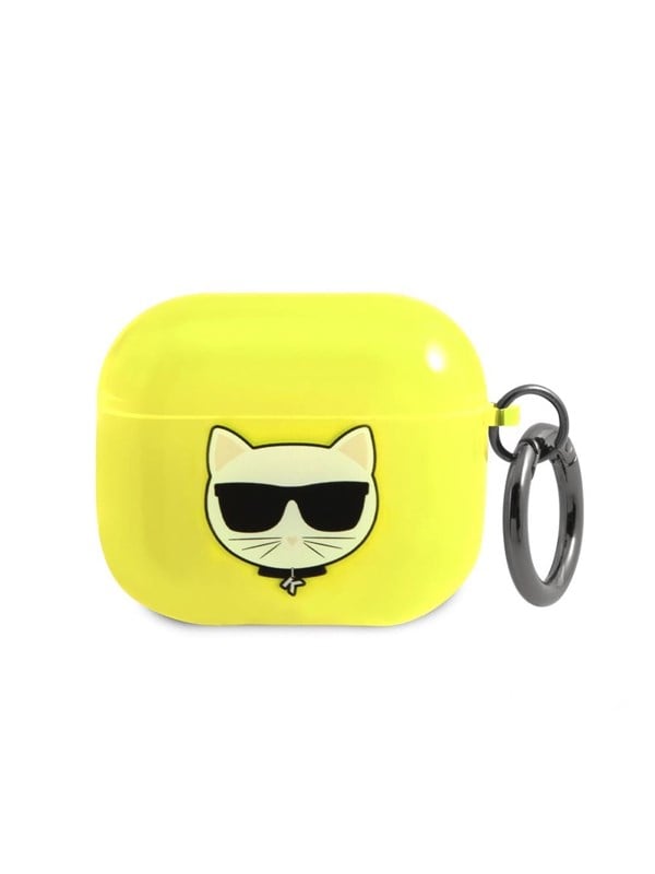 Produktfoto för Karl Lagerfeld AIRPODS PRO KLA3UCHFY SILICONE COVER Geltonas