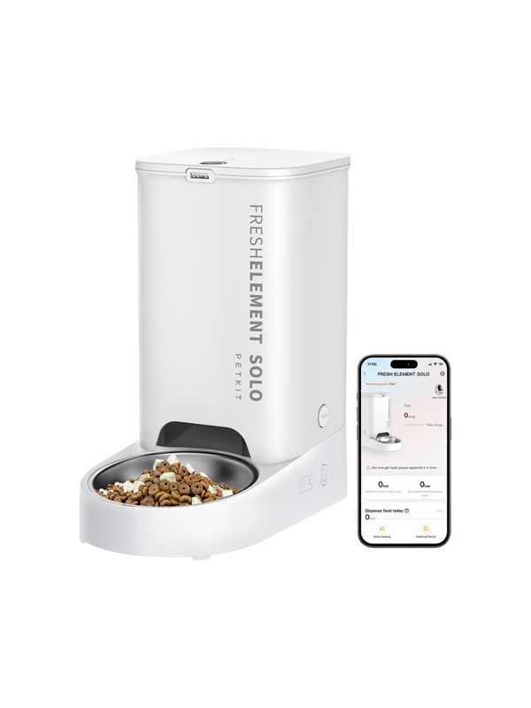 Petkit Fresh Element Solo Automatic Feeder - White - White