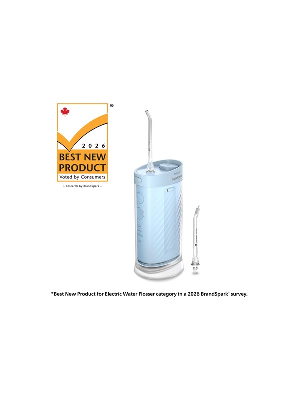 Philips eltandborste Sonicare Compact Flosser 1000 HX3333 - oral irrigator - blue