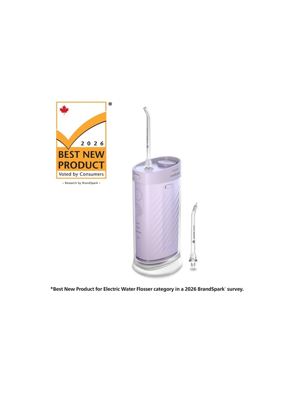 Philips eltandborste Sonicare Compact Flosser 1000 HX3333 - oral irrigator - purple