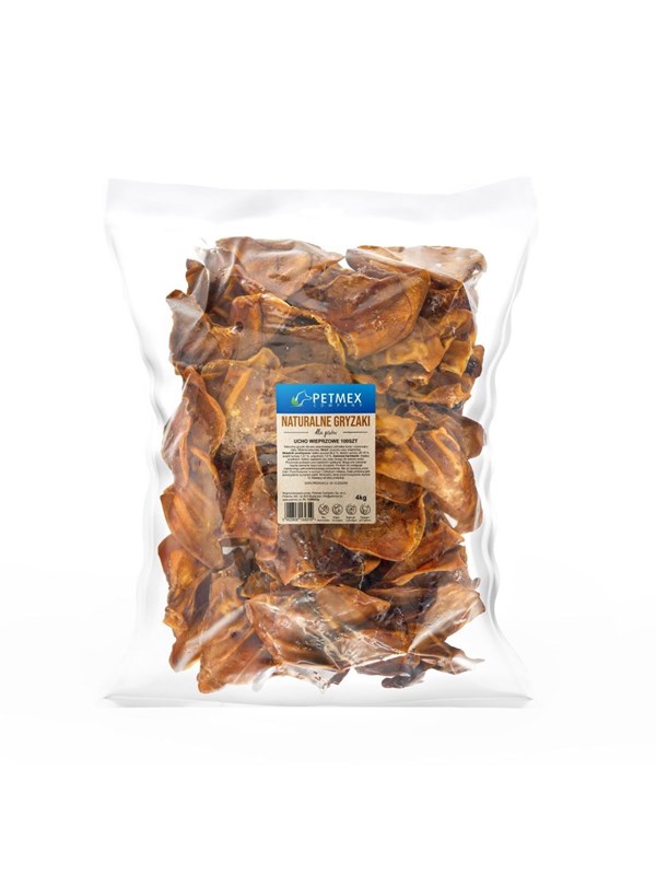 PETMEX pig ear - dog treat - 100pcs