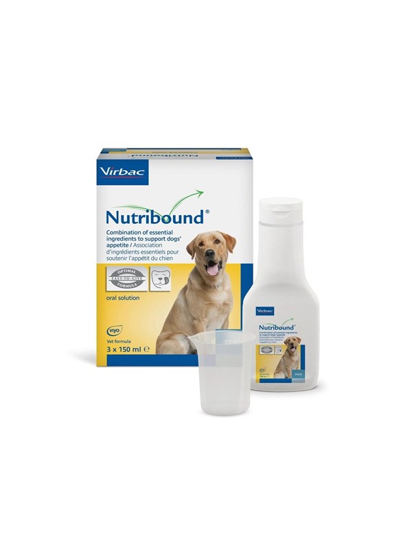 VIRBAC Nutribound Convalescence - supplements for dogs - 3x150ml