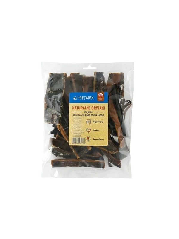 PETMEX Deer skin - dog treat - 1kg