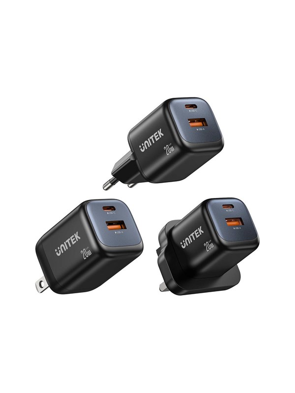 Unitek Zeno power adapter - USB-C USB - 20 watt