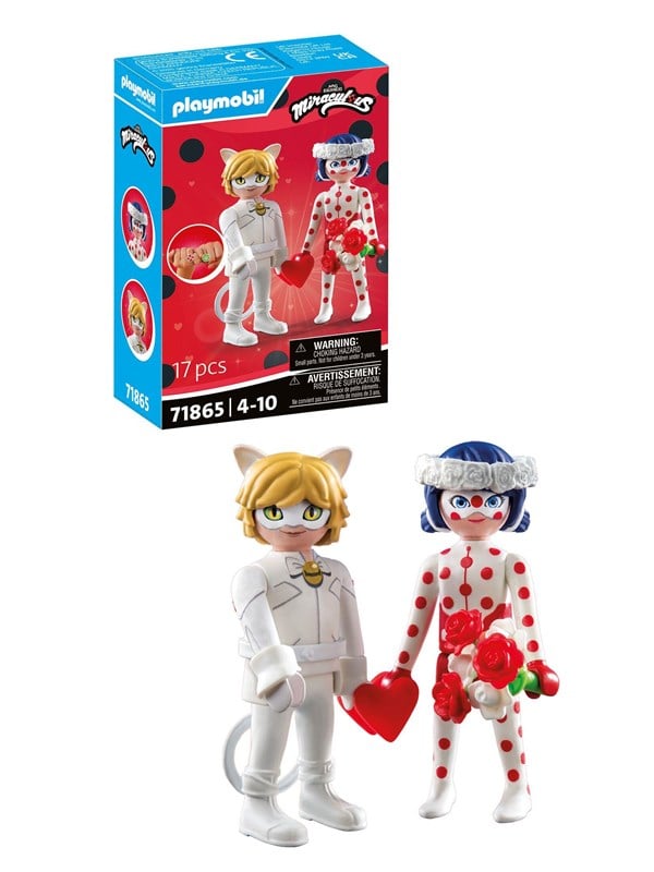 Playmobil Mirakulös - Miraculous Ladybug & Cat Noir Dream Wedding - 71865