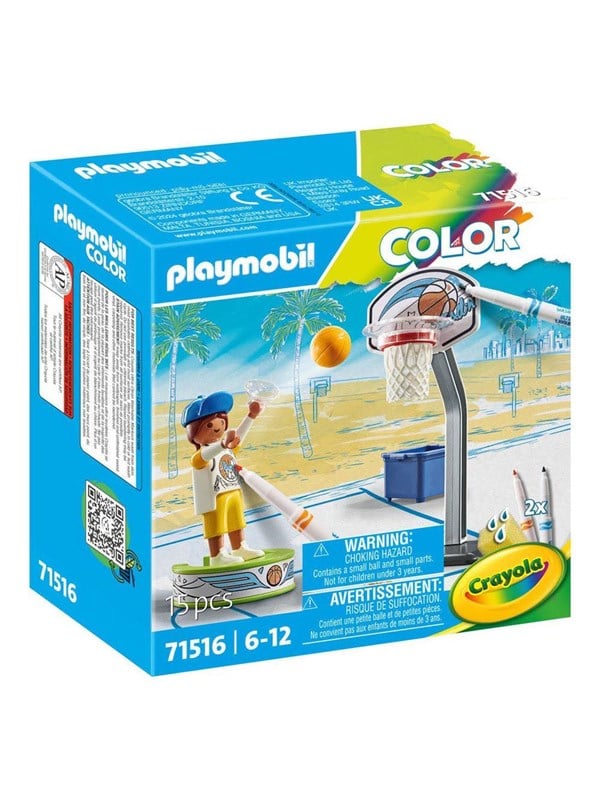 Playmobil Färg - Color Skater with Basketball - 71516
