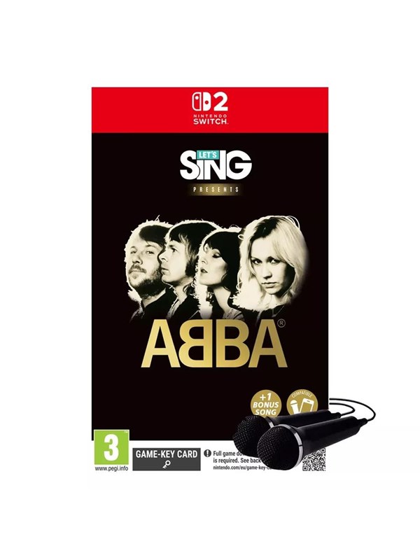 Let's Sing Abba 2027 - 2 Mic Bundle - Nintendo Switch 2 - Nintendo Switch 2 - Party