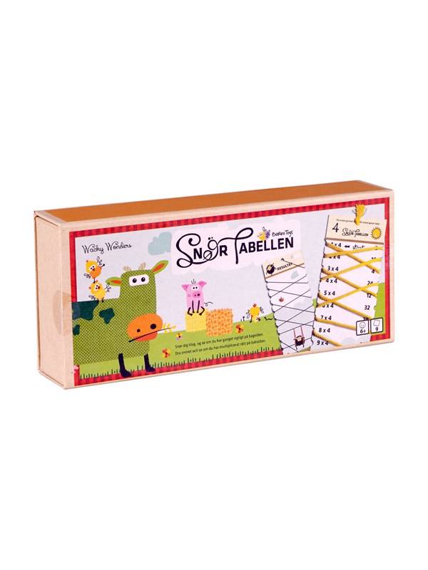 Produktfoto för Wacky Wonders Snør tabellen