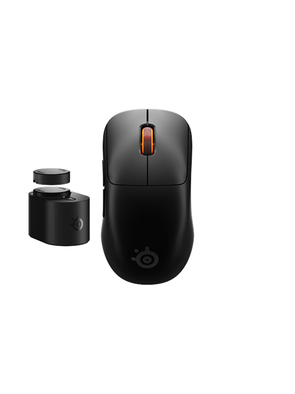 SteelSeries Sensei Pro Mini Wireless - Gamingmus - Optic - Svart