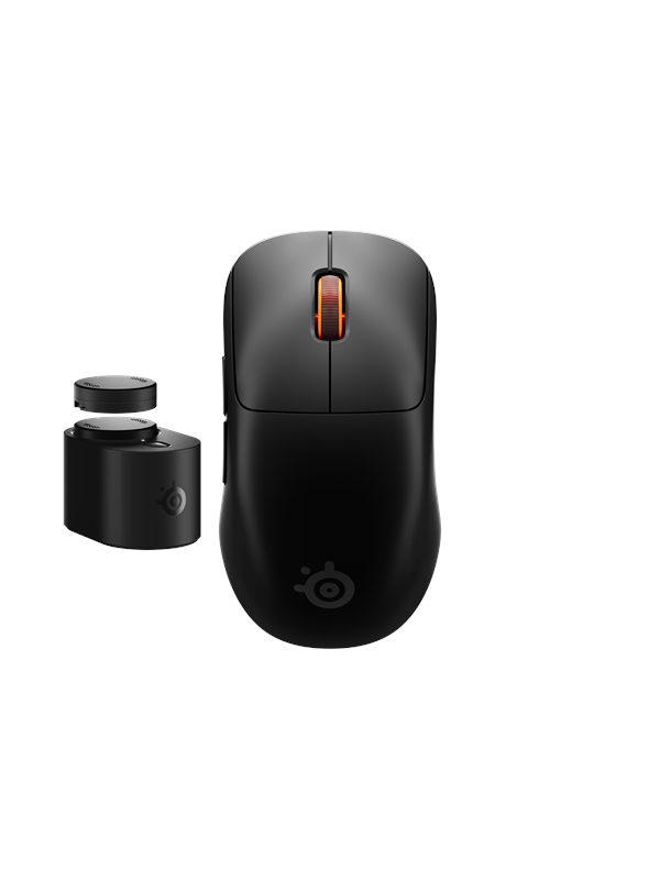 SteelSeries Sensei Pro Wireless - Gamingmus - Optic - Svart