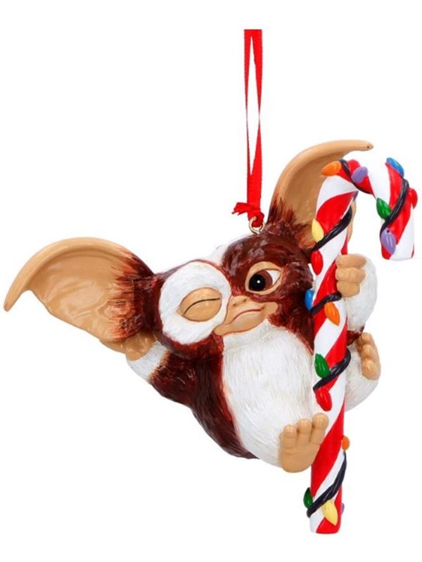 Nemesis Now - Gremlins - Gizmo Festive Candy Cane Hanging Ornament