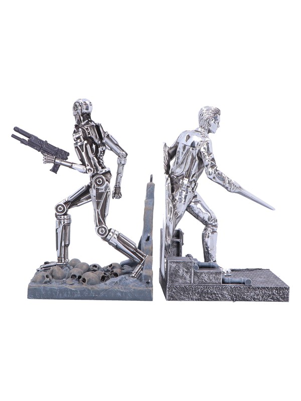 Nemesis Now - Nemesis - Terminator - T-1000 Vs T-800 Bookend
