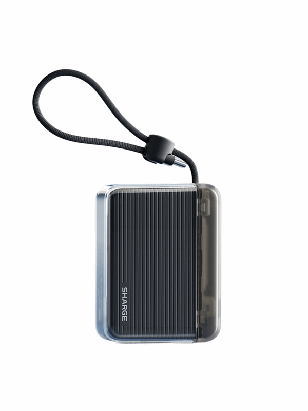 SHARGE Flow Go Powerbank - 22.5W - Black - 10000 mAh
