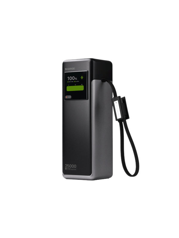 SHARGE HyperTower Powerbank 170 - 170W - Black - 25000 mAh