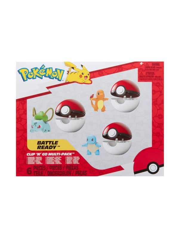Pokemon Clip N Go Multipack