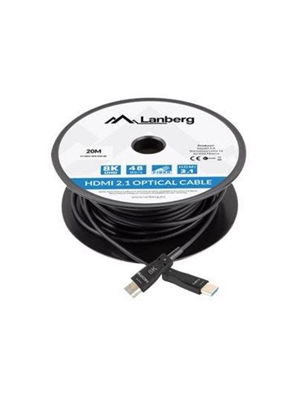 Lanberg HDMI cable with Ethernet - 20 m