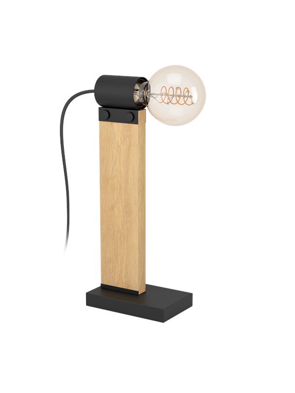 EGLO Stars of Light BAILRIGG TL E27 SVART/NATUR