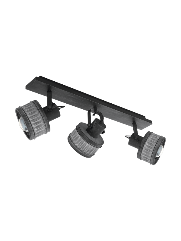 EGLO TURROCK SPOTSKENA 3XE27 SVART