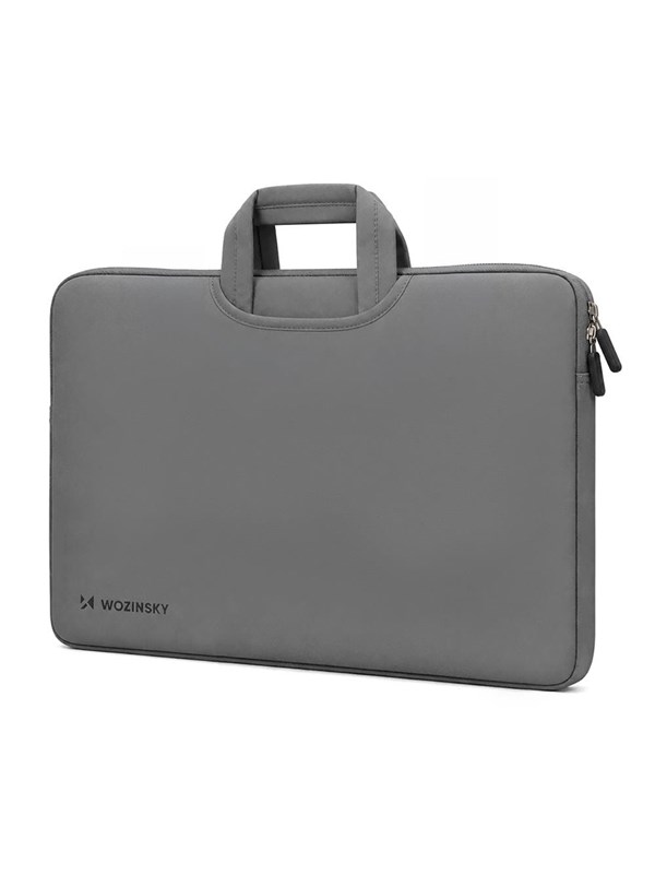 Wozinsky WNT-17G 17.3" Laptop Bag with Retractable Neoprene Handle - Gray
