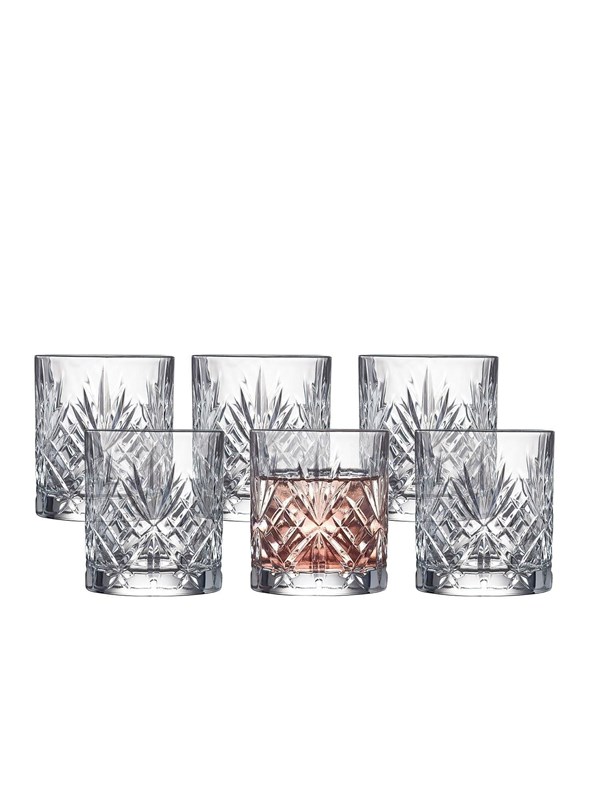 Lyngby Glas Crystal Melodia Water Glass - 23 cl - 6 pcs