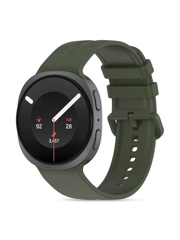 Tech-Protect Silicone Evo Strap for Samsung Galaxy Watch 8/9 - 40/44/46mm - Green