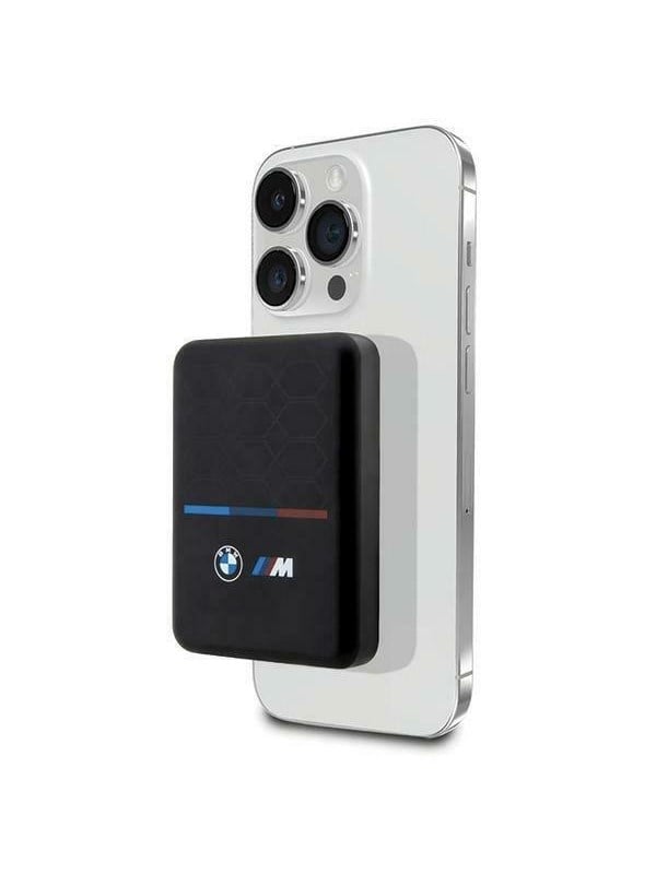 BMW M Collection MagSafe 15W 3000mAh Inductive Power Bank - Black - 3000 mAh
