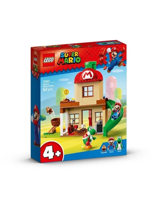 LEGO Super Mario 72057 Yoshi vid huset där Mario bor