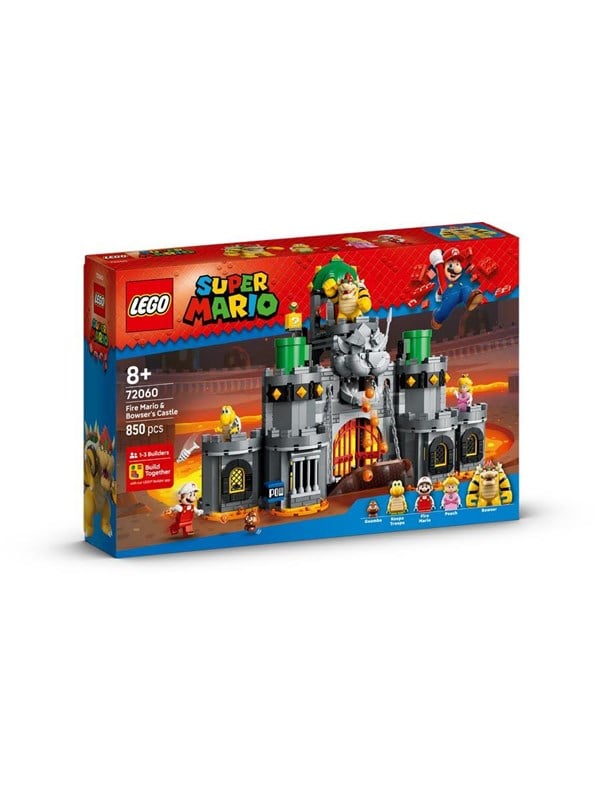 LEGO Super Mario 72060 Fire Mario och slottet där Bowser bor