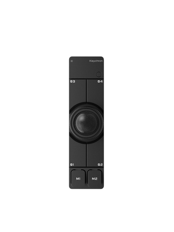 Nape Pro Wireless Trackball (Black) - Styrkula - Optic - 6 knappar - Svart