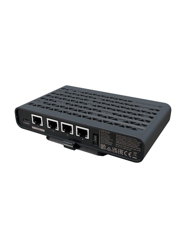hAP be lite - wireless router - Wi-Fi 7 - desktop - Wireless router 802.11a/b/g/n/ac/ax/be (Wi-Fi 7)