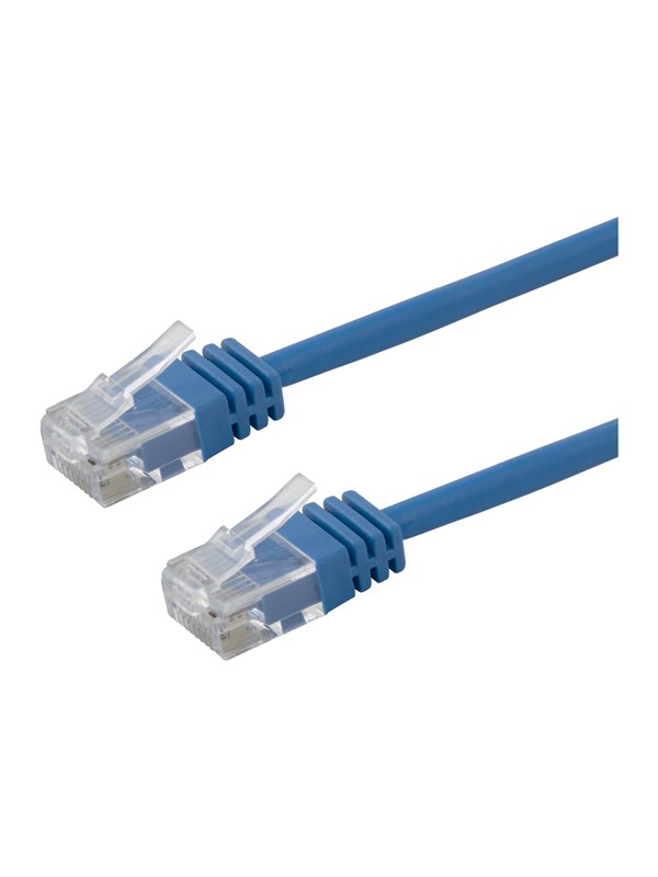 Deltaco patch cable - 1 m - blue - Blå