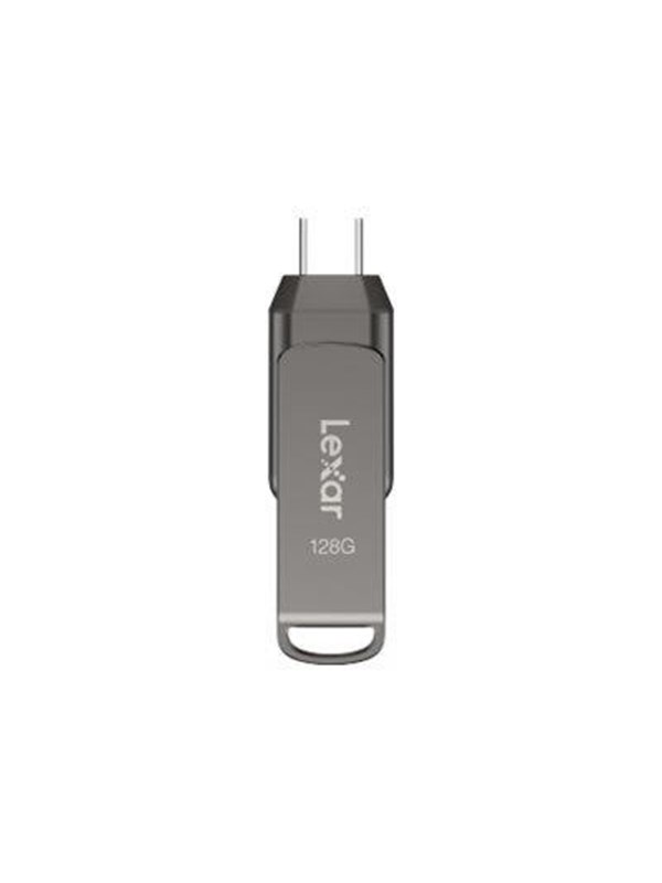 Lexar JumpDrive Dual Drive D400 - 128GB - USB-minne