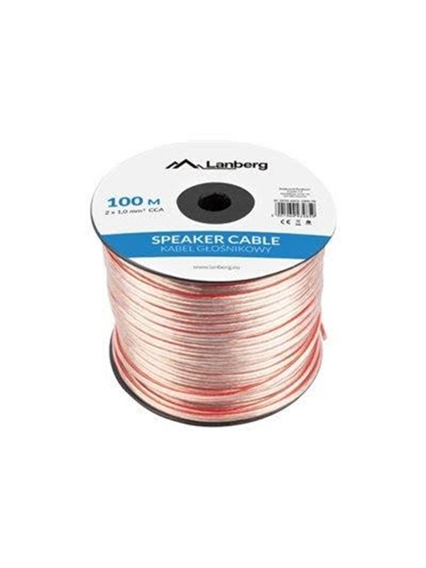 Lanberg bulk speaker cable - 100 m