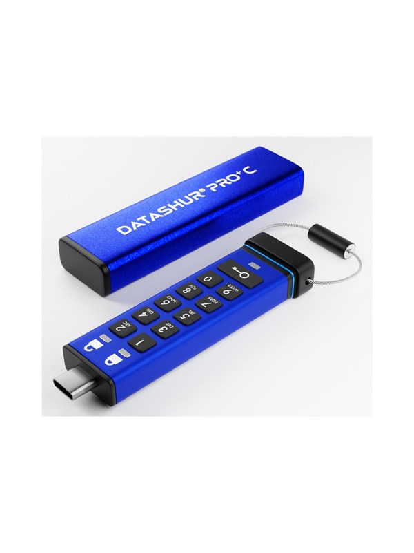 iStorage datAshur PRO+ C - 128GB - USB-minne