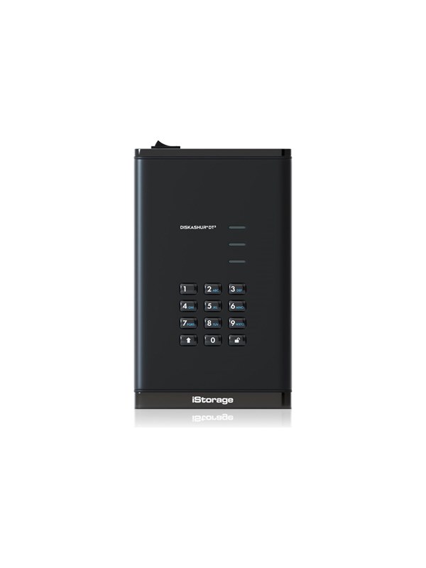 iStorage diskAshur PRO³ - hard drive - 4 TB - USB 3.2 Gen 1 - TAA Compliant - Extern Hårddisk - 4TB - Svart