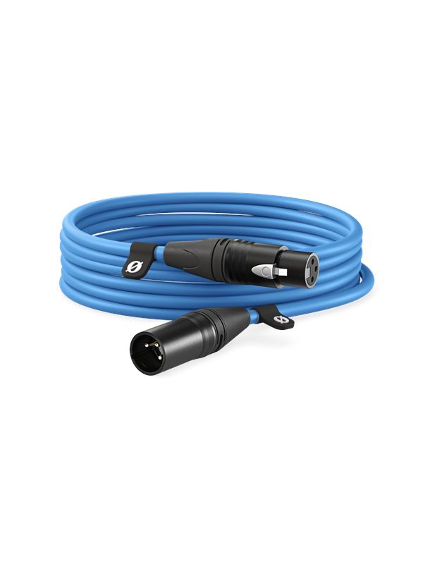 Røde XLR Cable - Blå - 6 m