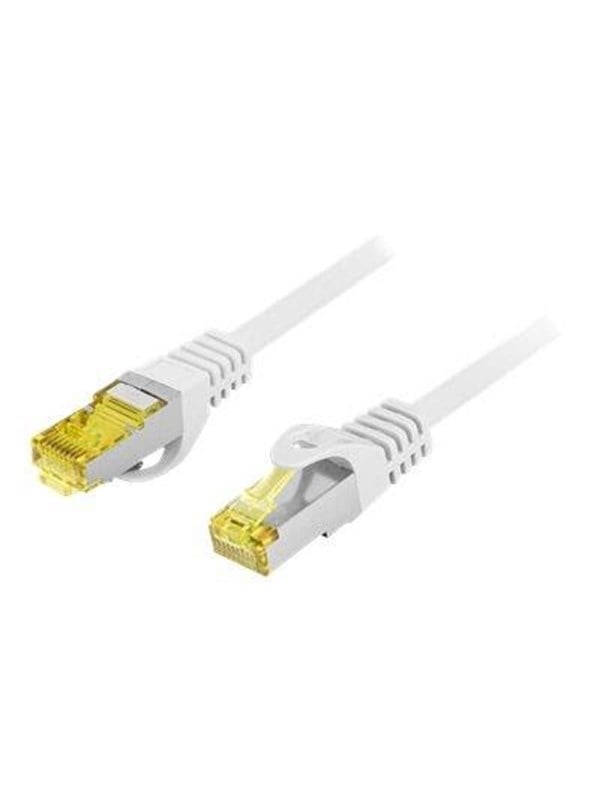Lanberg patch cable - 25 cm - grey RAL 7035 - Grå