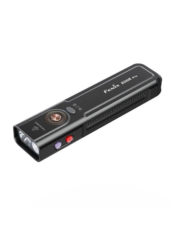 Fenix E06R PRO ficklampa, svart, 1600 lm