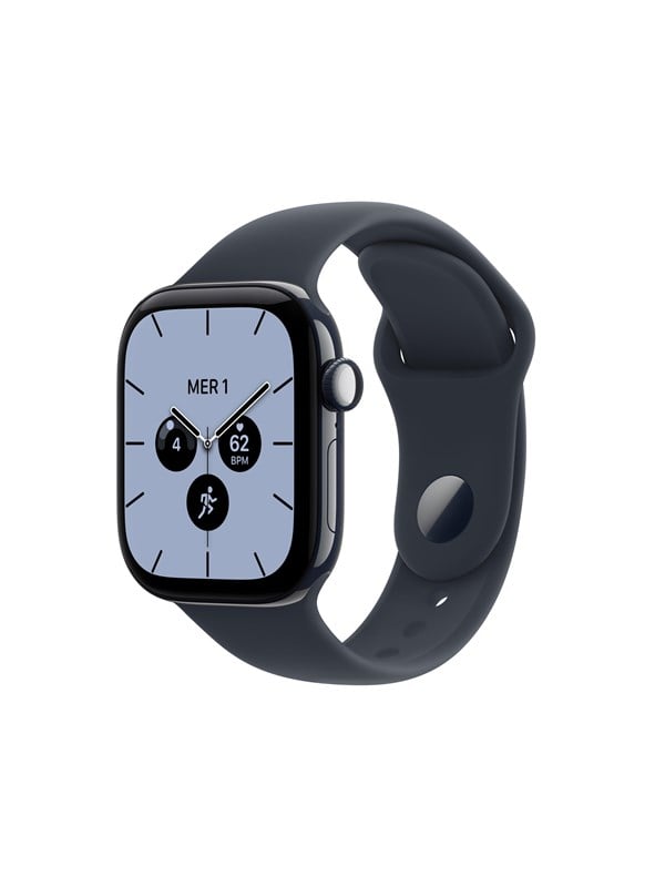 Apple Watch Series 12 GPS + Cellular 42mm Night Blue Ceramic Case with Navy Blue Sport Band - S/M
